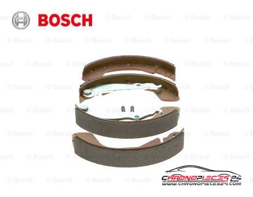 Achat de BOSCH 0 986 487 263 Jeu de mâchoires de frein pas chères