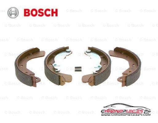 Achat de BOSCH 0 986 487 263 Jeu de mâchoires de frein pas chères