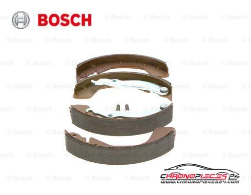 Achat de BOSCH 0 986 487 263 Jeu de mâchoires de frein pas chères