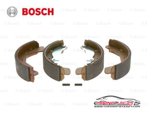 Achat de BOSCH 0 986 487 264 Jeu de mâchoires de frein pas chères