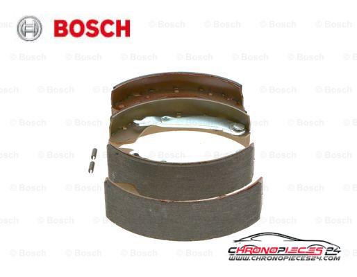 Achat de BOSCH 0 986 487 264 Jeu de mâchoires de frein pas chères