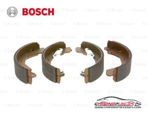 Achat de BOSCH 0 986 487 264 Jeu de mâchoires de frein pas chères