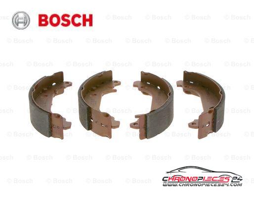 Achat de BOSCH 0 986 487 272 Jeu de mâchoires de frein pas chères