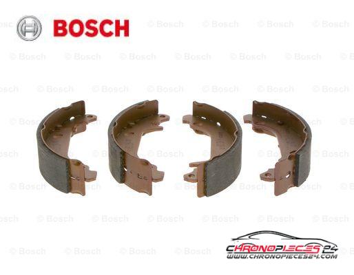 Achat de BOSCH 0 986 487 272 Jeu de mâchoires de frein pas chères