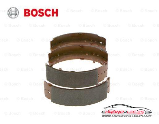 Achat de BOSCH 0 986 487 272 Jeu de mâchoires de frein pas chères