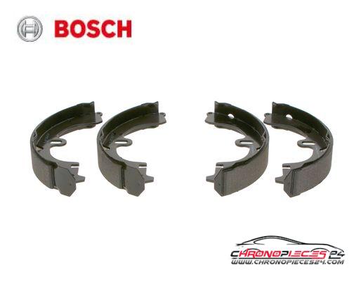 Achat de BOSCH 0 986 487 277 Jeu de mâchoires de frein pas chères