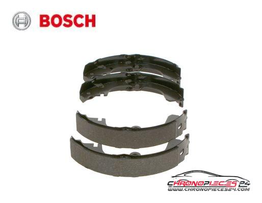 Achat de BOSCH 0 986 487 277 Jeu de mâchoires de frein pas chères