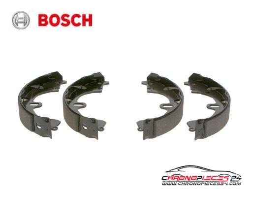 Achat de BOSCH 0 986 487 277 Jeu de mâchoires de frein pas chères