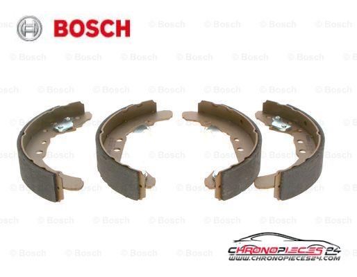 Achat de BOSCH 0 986 487 281 Jeu de mâchoires de frein pas chères