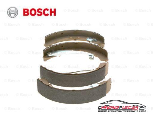 Achat de BOSCH 0 986 487 281 Jeu de mâchoires de frein pas chères