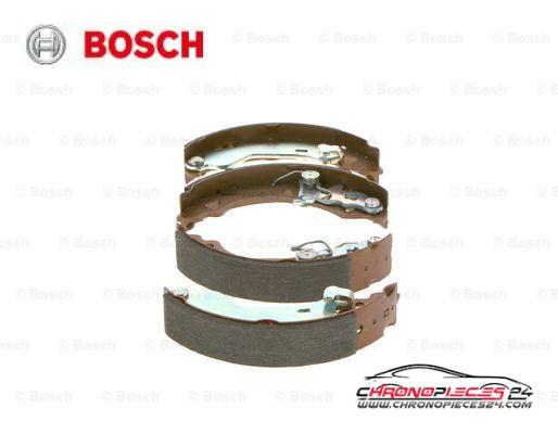 Achat de BOSCH 0 986 487 317 Jeu de mâchoires de frein pas chères