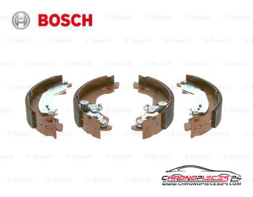 Achat de BOSCH 0 986 487 317 Jeu de mâchoires de frein pas chères