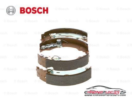 Achat de BOSCH 0 986 487 317 Jeu de mâchoires de frein pas chères