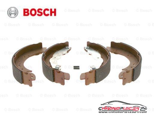 Achat de BOSCH 0 986 487 327 Jeu de mâchoires de frein pas chères