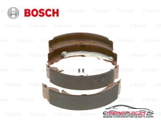 Achat de BOSCH 0 986 487 327 Jeu de mâchoires de frein pas chères