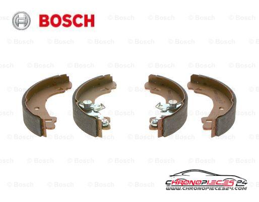 Achat de BOSCH 0 986 487 331 Jeu de mâchoires de frein pas chères