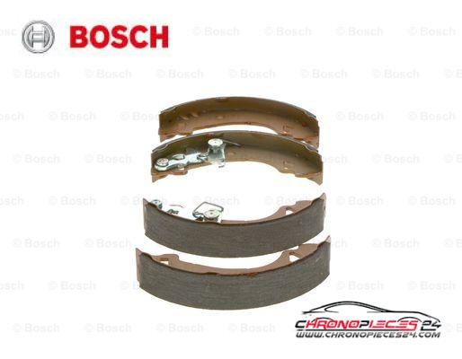 Achat de BOSCH 0 986 487 331 Jeu de mâchoires de frein pas chères