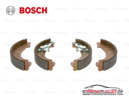 Achat de BOSCH 0 986 487 331 Jeu de mâchoires de frein pas chères