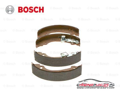 Achat de BOSCH 0 986 487 331 Jeu de mâchoires de frein pas chères