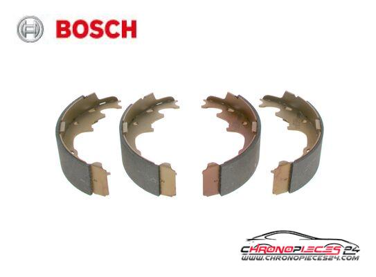 Achat de BOSCH 0 986 487 396 Jeu de mâchoires de frein pas chères