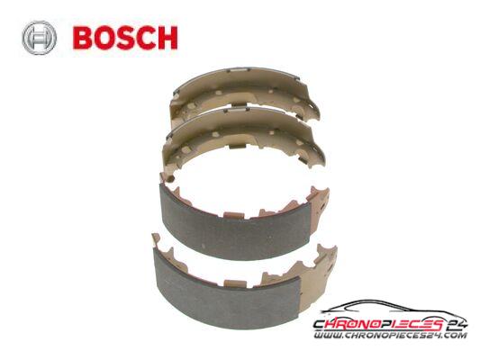 Achat de BOSCH 0 986 487 396 Jeu de mâchoires de frein pas chères