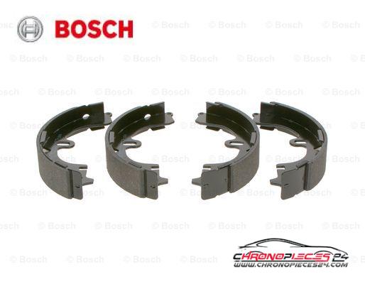 Achat de BOSCH 0 986 487 422 Jeu de mâchoires de frein pas chères