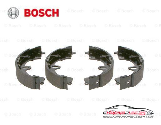 Achat de BOSCH 0 986 487 422 Jeu de mâchoires de frein pas chères