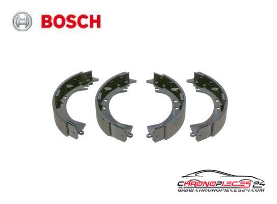 Achat de BOSCH 0 986 487 424 Jeu de mâchoires de frein pas chères