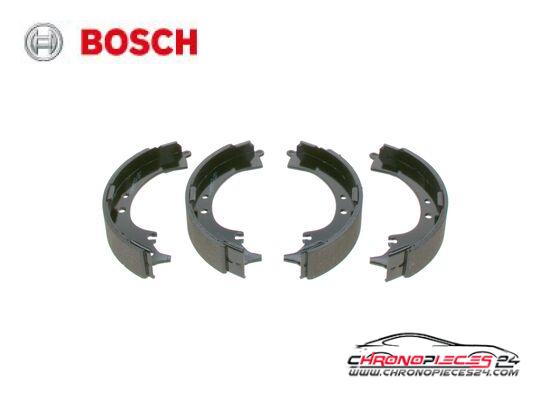 Achat de BOSCH 0 986 487 424 Jeu de mâchoires de frein pas chères