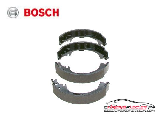 Achat de BOSCH 0 986 487 424 Jeu de mâchoires de frein pas chères