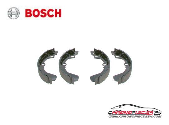 Achat de BOSCH 0 986 487 436 Jeu de mâchoires de frein pas chères