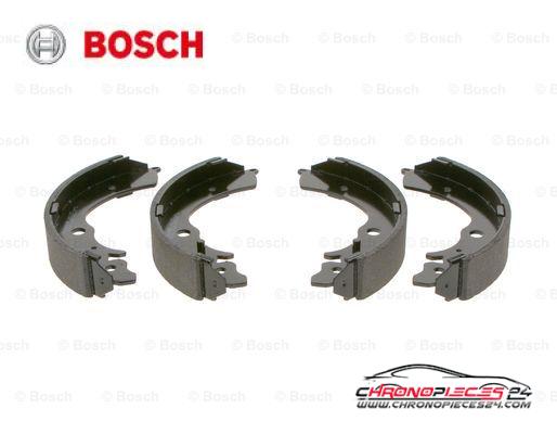 Achat de BOSCH 0 986 487 440 Jeu de mâchoires de frein pas chères