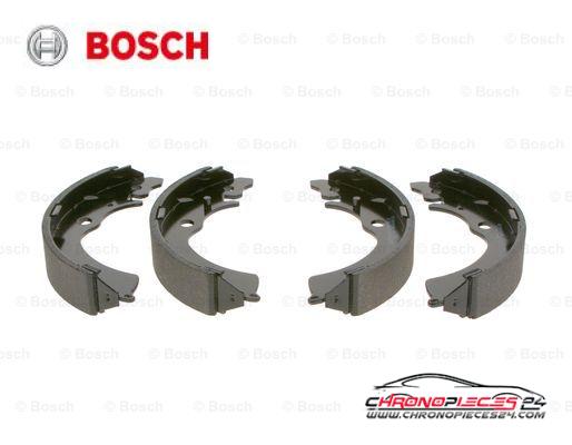 Achat de BOSCH 0 986 487 440 Jeu de mâchoires de frein pas chères