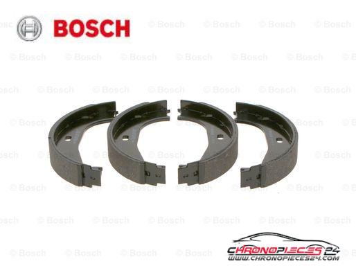 Achat de BOSCH 0 986 487 520 Jeu de mâchoires de frein, frein de stationnement pas chères