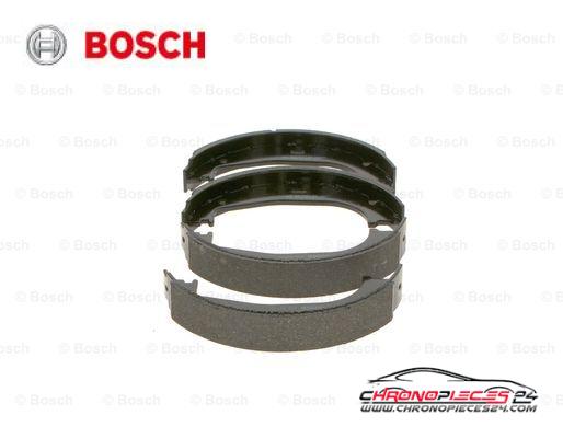 Achat de BOSCH 0 986 487 520 Jeu de mâchoires de frein, frein de stationnement pas chères