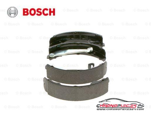 Achat de BOSCH 0 986 487 536 Jeu de mâchoires de frein pas chères