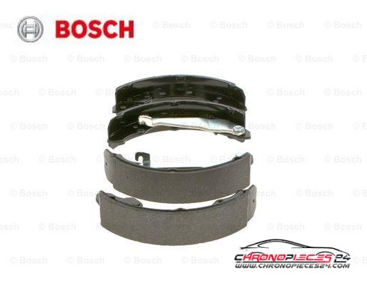 Achat de BOSCH 0 986 487 536 Jeu de mâchoires de frein pas chères