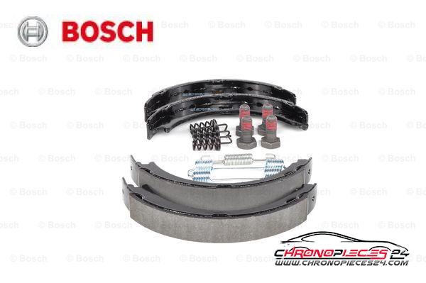 Achat de BOSCH 0 986 487 543 Jeu de mâchoires de frein, frein de stationnement pas chères