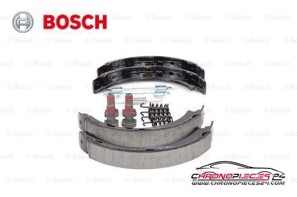 Achat de BOSCH 0 986 487 543 Jeu de mâchoires de frein, frein de stationnement pas chères