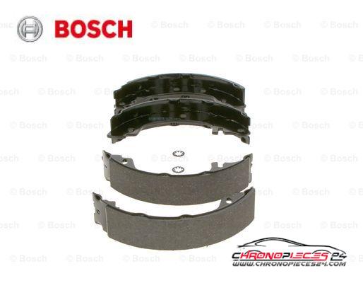 Achat de BOSCH 0 986 487 550 Jeu de mâchoires de frein pas chères