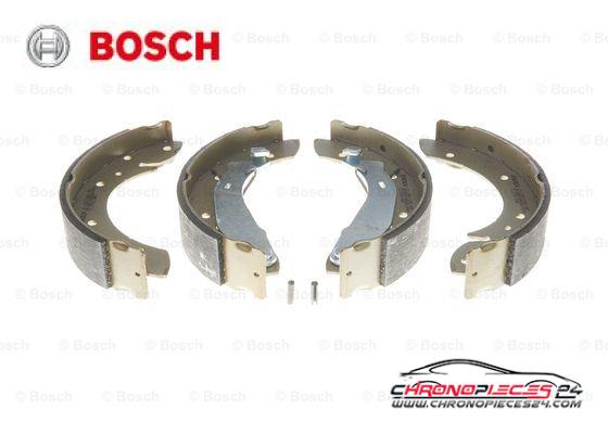 Achat de BOSCH 0 986 487 552 Jeu de mâchoires de frein pas chères