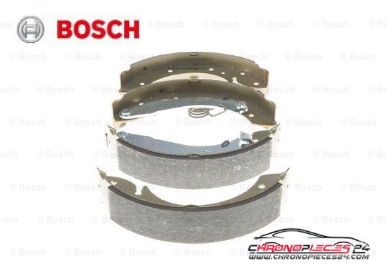 Achat de BOSCH 0 986 487 552 Jeu de mâchoires de frein pas chères