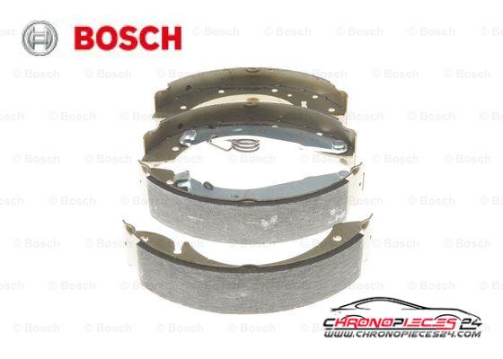 Achat de BOSCH 0 986 487 552 Jeu de mâchoires de frein pas chères