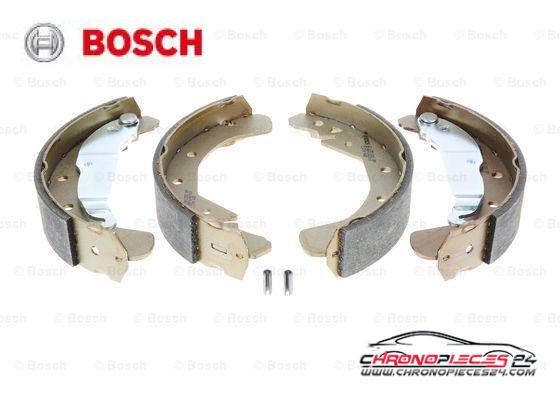 Achat de BOSCH 0 986 487 554 Jeu de mâchoires de frein pas chères