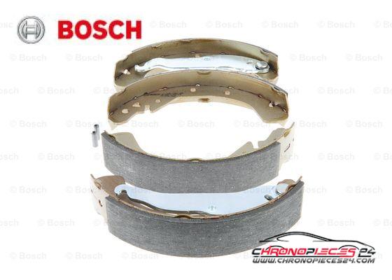 Achat de BOSCH 0 986 487 554 Jeu de mâchoires de frein pas chères