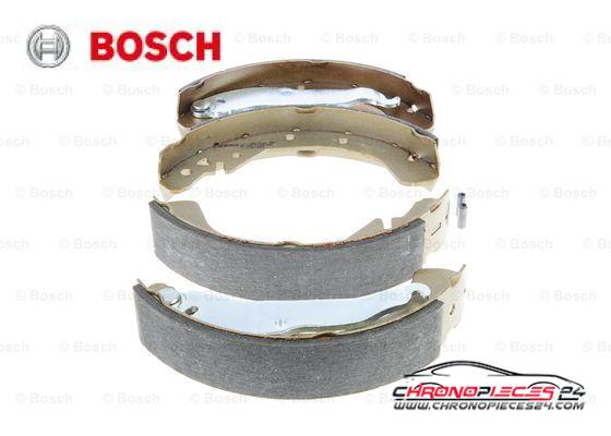 Achat de BOSCH 0 986 487 554 Jeu de mâchoires de frein pas chères