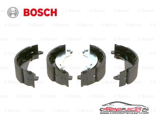 Achat de BOSCH 0 986 487 556 Jeu de mâchoires de frein pas chères