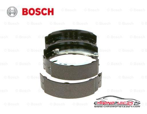 Achat de BOSCH 0 986 487 556 Jeu de mâchoires de frein pas chères