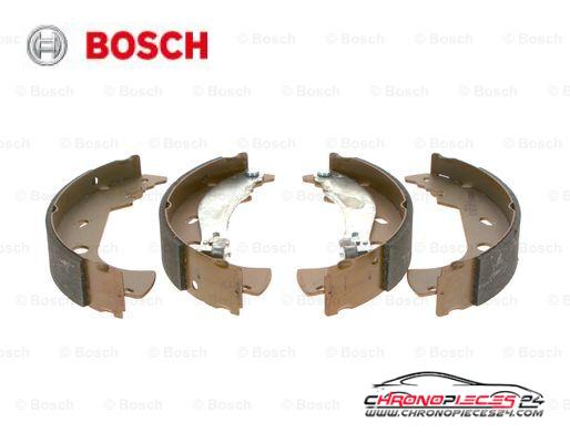 Achat de BOSCH 0 986 487 559 Jeu de mâchoires de frein pas chères