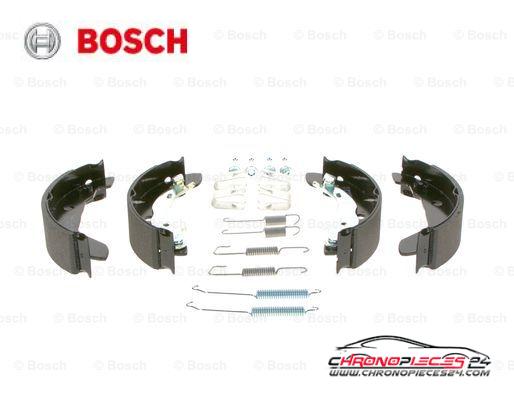 Achat de BOSCH 0 986 487 565 Jeu de mâchoires de frein pas chères